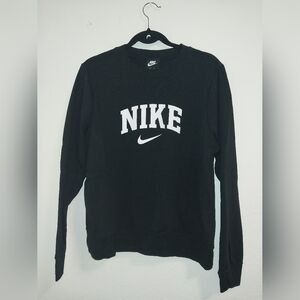 Womens black white nike crewneck size large